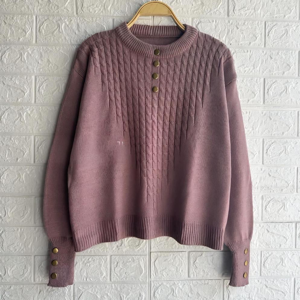 DISKON VELLY SWETER RAJUT KANCING / SWETER WANITA TERBARU KEKINIAN / BLOUS SWETER KOREAN STYLE