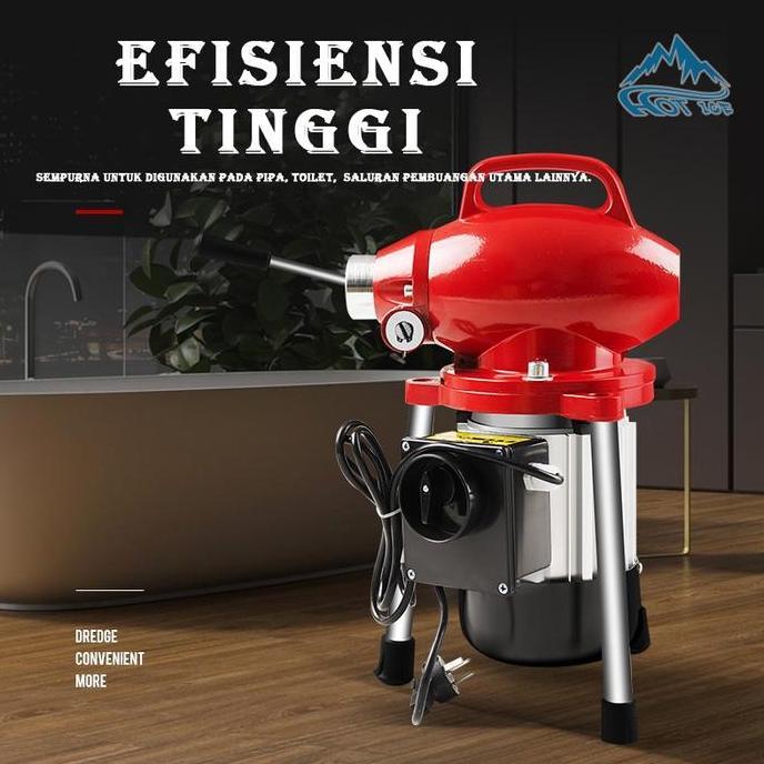 Solusi Saluran Mampet Mesin Bor Ridgid Drain Cleaner Pembersih
