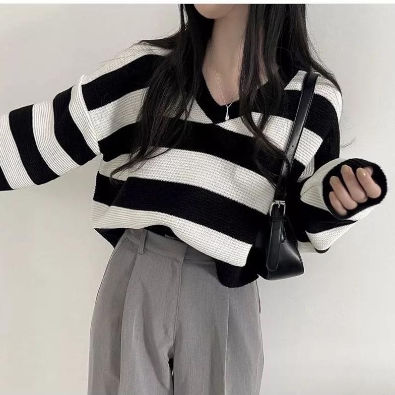 DISKON ZETA KNIT SWEATER RAJUT KOREA / SWEATER RAJUT KOREA ZETA