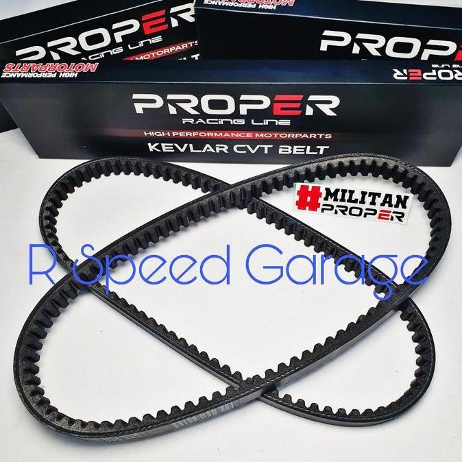 KEVLAR CVT BELT PROPER MIO M3 SOUL GT 125 FREEGO FINO 125 GEAR 125 X-RIDE 125 2PH