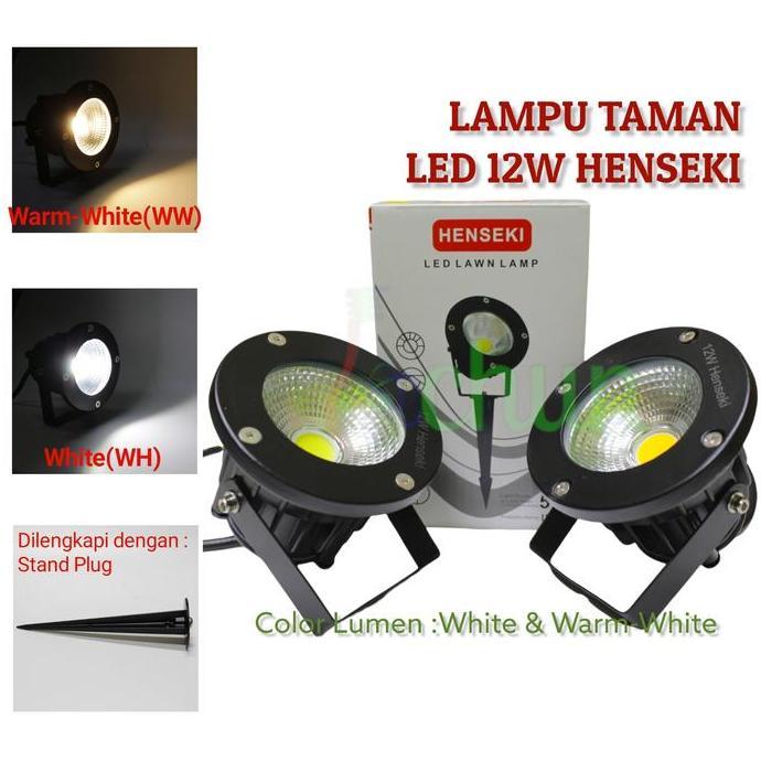 LAMPU LED TAMAN HENSEKI 12W