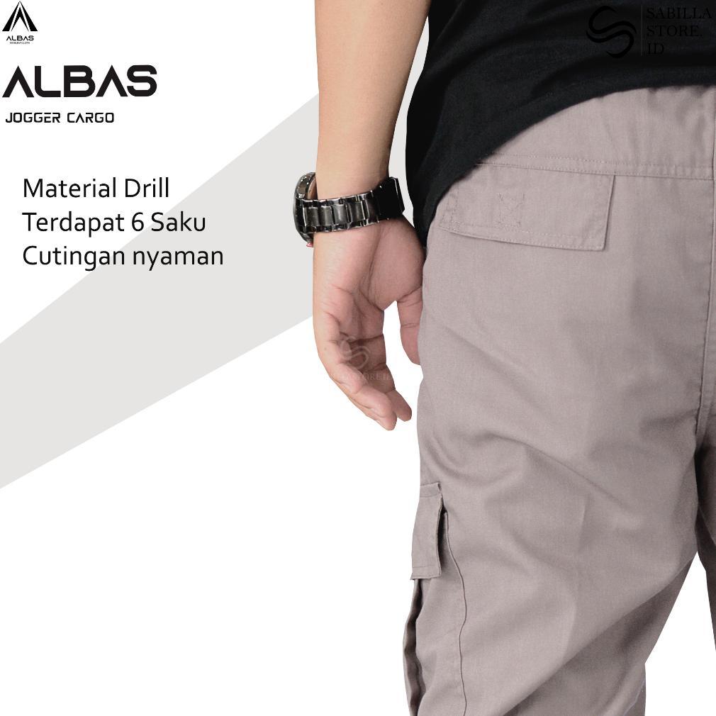 PREMIUM ALBAS Sirwal Jogger Cargo Sirwal Cargo