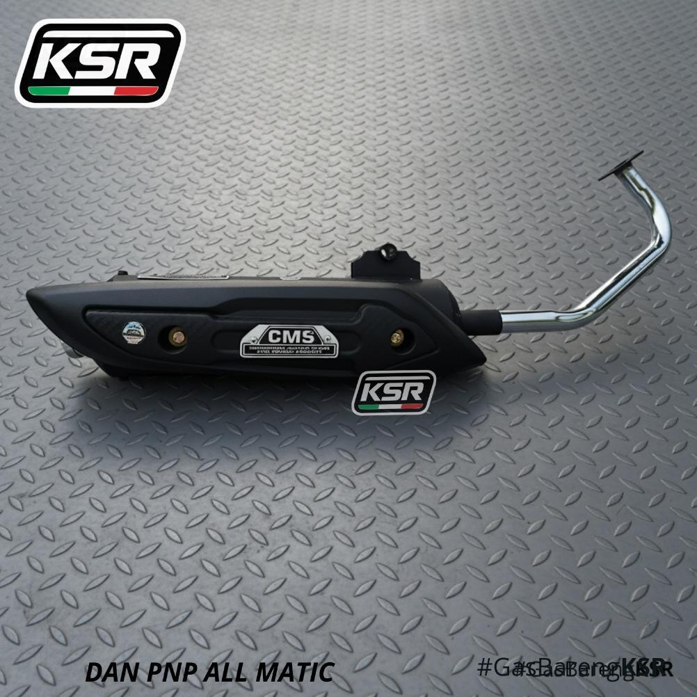 Premium Knalpot Cms Vario Knalpot Vario Ngebas Adem Standar Racing Pnp Vario 125 New / 150 New / 150