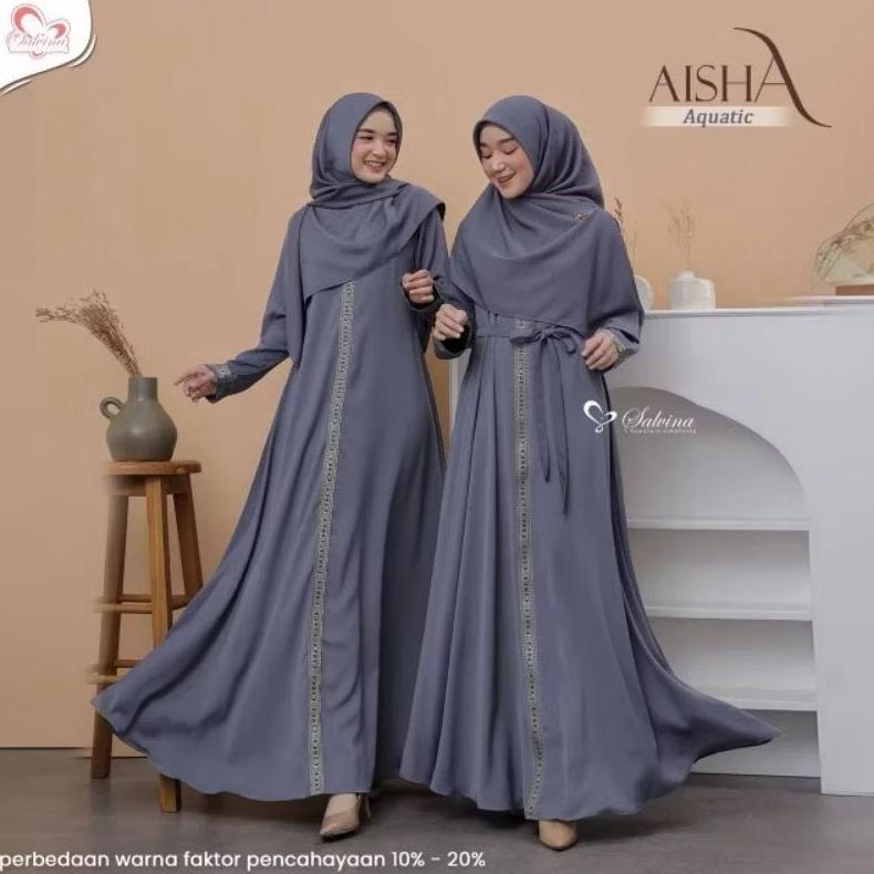 BESTPROMO Gamis abaya turkey / mecca abaya / GAMIS BORDIR TERBARU 2025 Premium Gamis Wanita Ukuran J