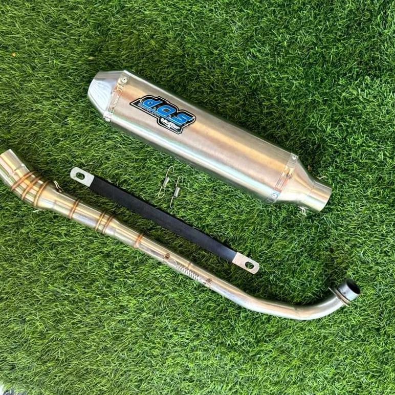 Murah Knalpot Racing Dos Kapsul Leher Netral Pnp Motor All Bebek Astrea Grand Vega Jupiter Legenda R