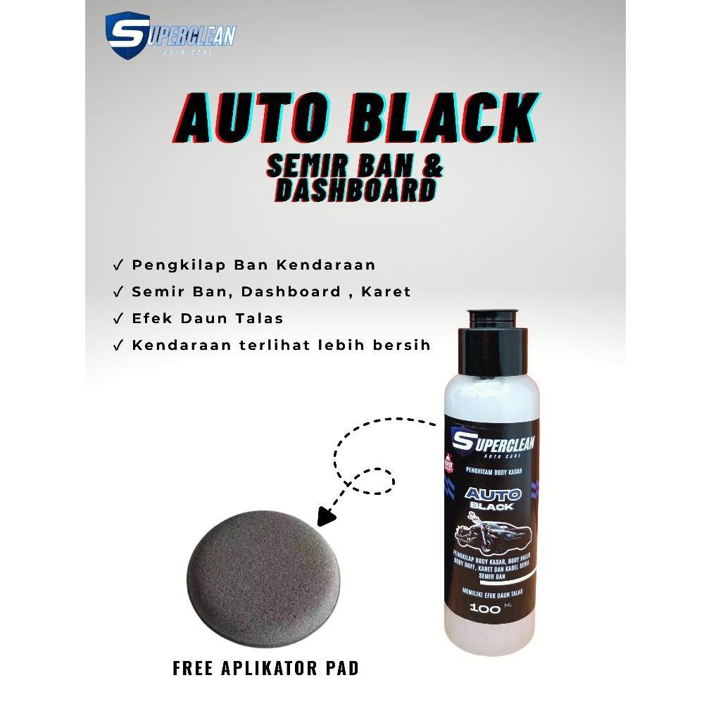 Flash Sale Black Magic Auto Black Penghitam Body Kasar | Semir Ban Dashboard Kualitas Premium
