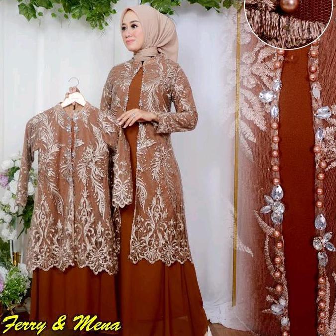Gamis Yasmine Couple Ibu & Anak Free Hijab