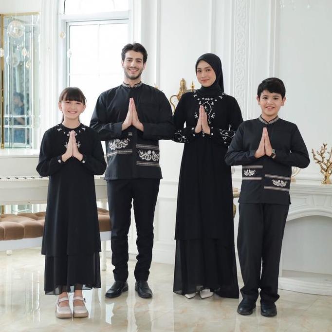 Rosetta Gamis Sarimbit keluarga SO-367 F By Nesty Collection