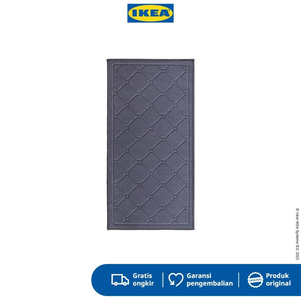 IKEA SHUFU Keset Multifungsi Kotak Abu 45x90cm