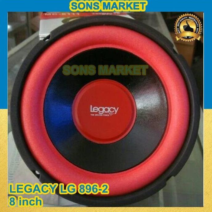 SPEAKER SUBWOOFER 8 inch LEGACY 8 LG 896-2/ 8" LEGACY WOOFER LG896-2 terlaris