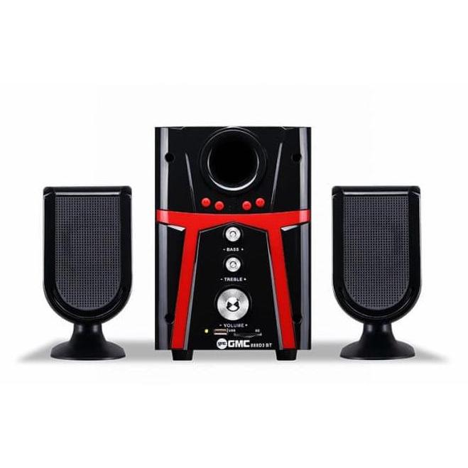 Speaker GMC Salon Aktif Bluetooth USB Speker Original Model Baru Promo terlaris