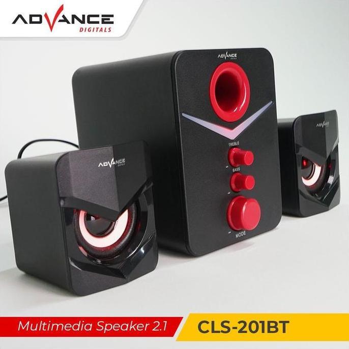 Advance CLS201BT Speaker Bluetooth Bass Wireless Portable Aktif Speaker Mini terlaris