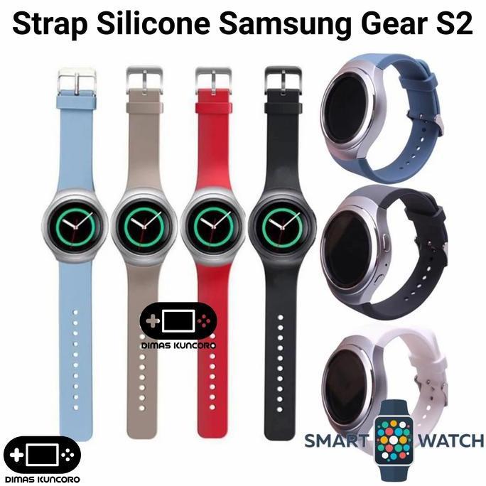 Strap Silicone Samsung Gear S2 silikon tali jam rubber samsung gear s2 sport R720 R730