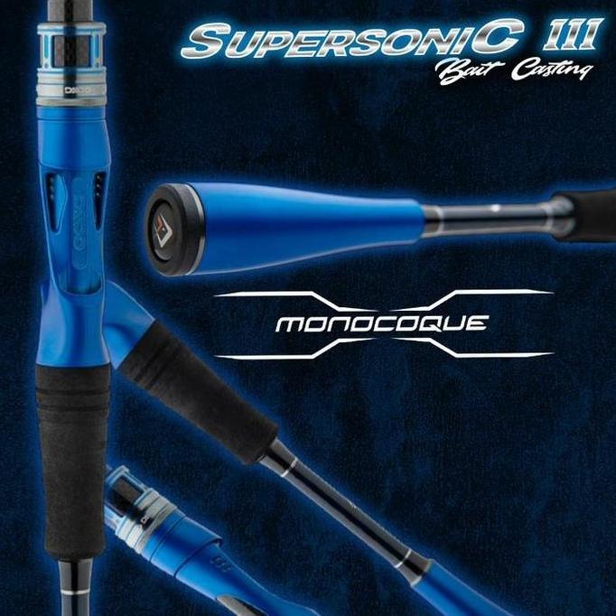 Langsungdapat- Joran Pancing Bc Daido Supersonic Iii 3 180Cm Pro Series Baitcasting (4-12Lbs - 10-20