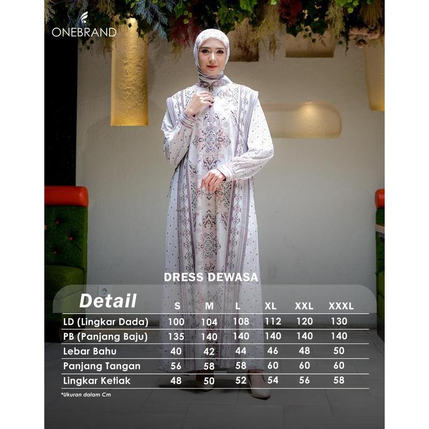 ONEBRANDHIJAB - GIZHARA Taupe sarimbit keluarga lebaran couple baju muslim ibu ayah anak perempuan l