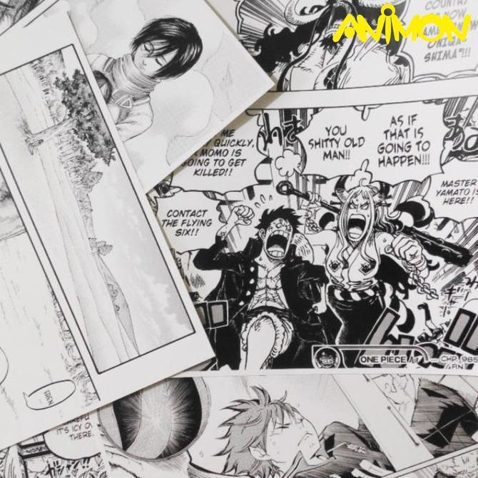 Poster Manga Anime Dekorasi Dinding Aesthetic Wallpaper Collage Kit
