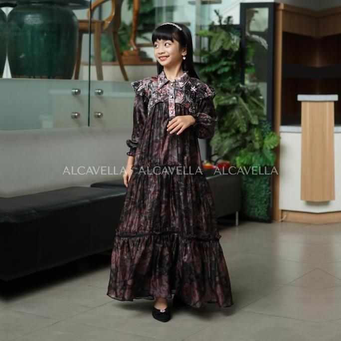 Zarelia Kids Dress | Gamis Anak Perempuan Baju Muslim - ALCAVELLA
