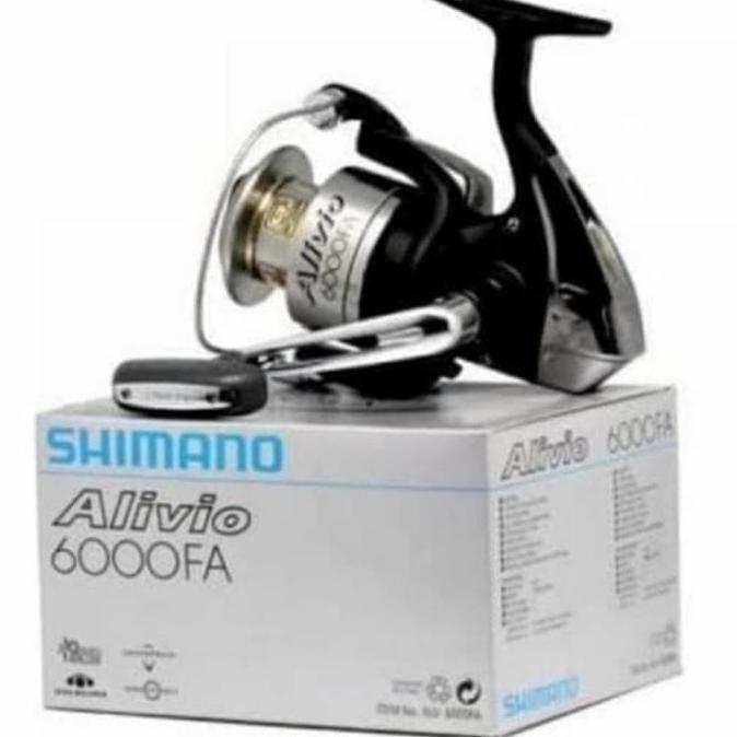 NEW Reel Shimano Alivio 6000 FA 10000 FA 6000FA 10000FA pancing laut