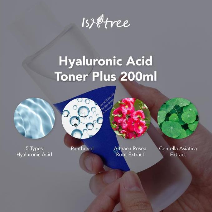 Isntree Hyaluronic Acid Toner Plus 200ml Termurah