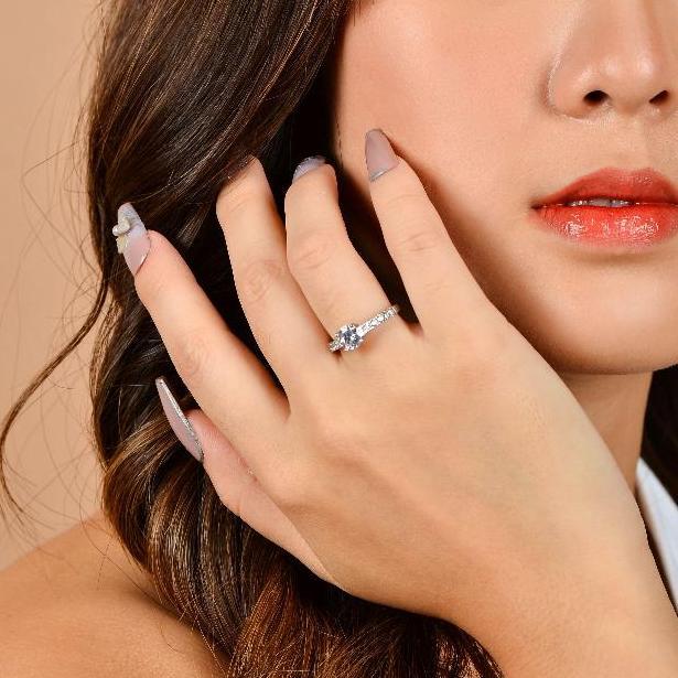 Gasajasii- Panlandwoo - Cincin Wanita Darling - Cincin Simple Mewah Aesthetic Rings