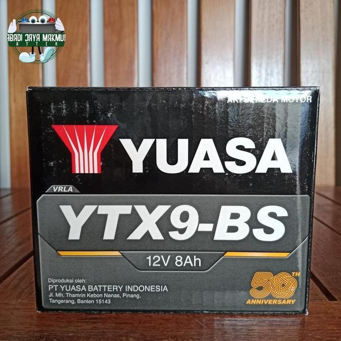 Aki Kawasaki Ninja 250FI, Ninja 250RR, RR Mono, Z250 Yuasa YTX9-BS