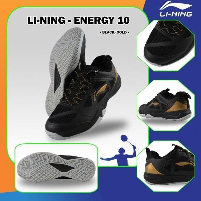Lansungkirim- Clearance Sale Lining Energy 10 Sepatu Badminton All Series