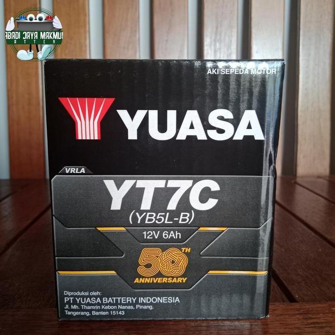 Aki Motor Yamaha Mio Sporty, Honda Supra Yuasa YT7C Aki Kering