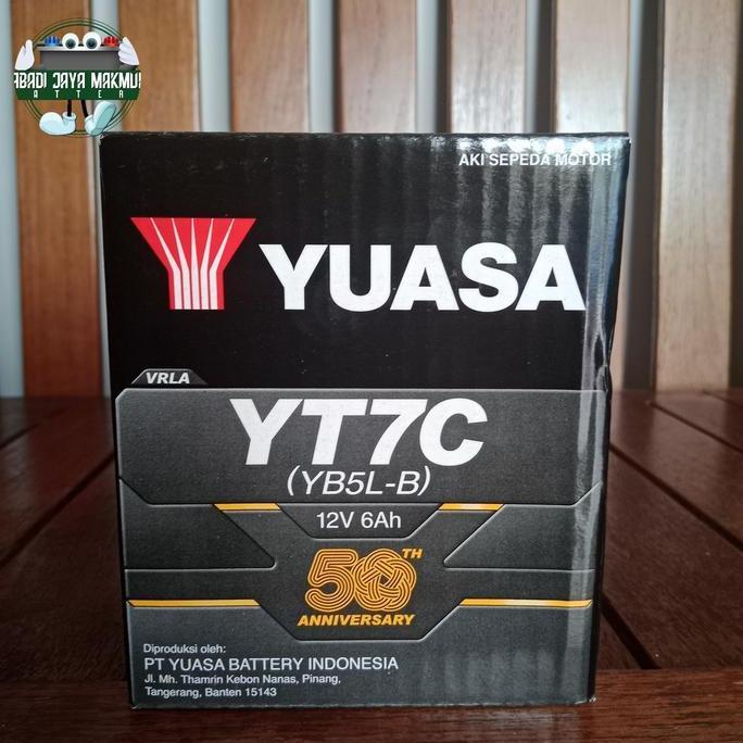 Aki Motor Yamaha Mio Sporty, Honda Supra Yuasa YT7C Aki Kering