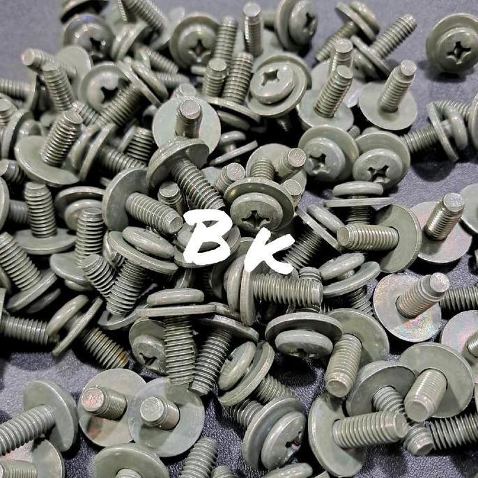 Yukbisa- 50 Pcs Grosir Baut Body Yamaha Baut 10