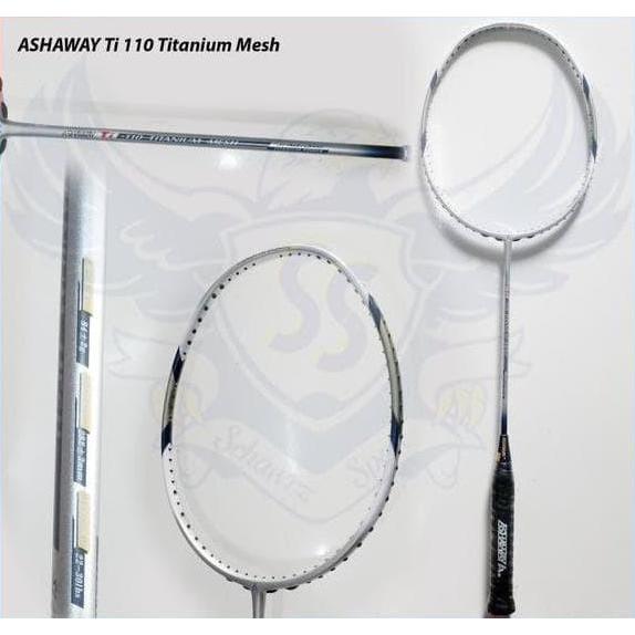 Lansungkirim- Raket Badminton Ashaway Ti 110 Ti110 Titanium Mesh Made In Usa