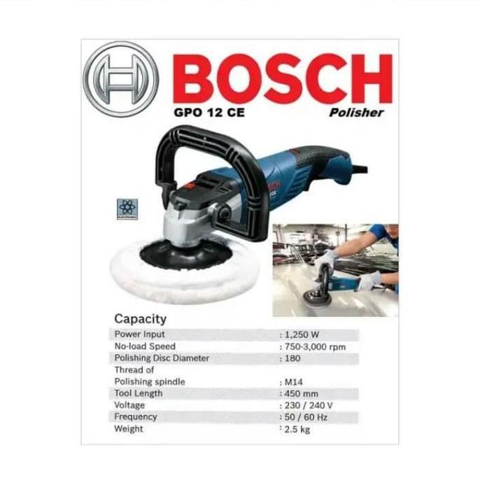 Mandiri Mesin Poles 7" Gpo 12 Ce