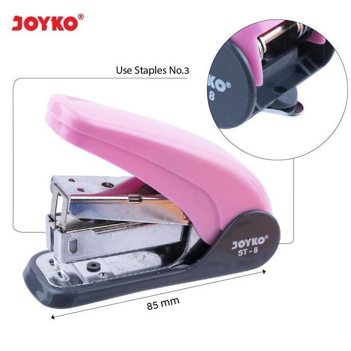 Bisaaja- Stapler Stepler Jepretan Joyko St-8 Power Save
