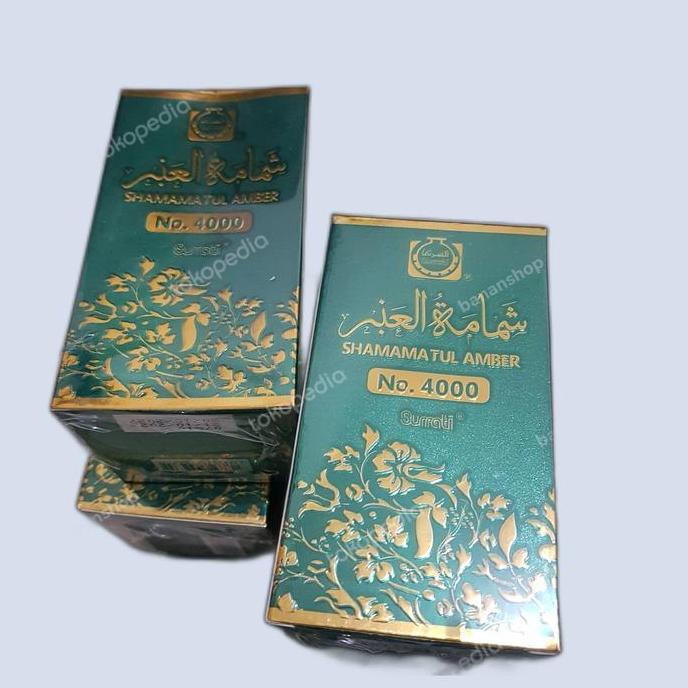 PARFUM SHAMAMATUL AMBER 4000 l AMBAR 4000 SURRATI 60gr