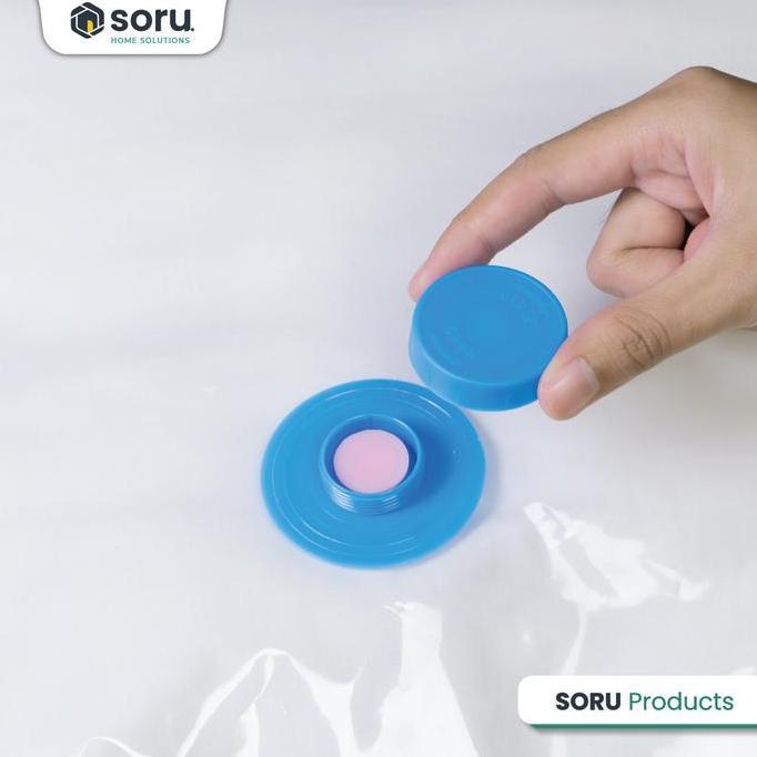 Orgnzr- Soru - Plastik Vacuum Baju Pakaian Packing Travel Serbaguna - Vacuum Compression Bag