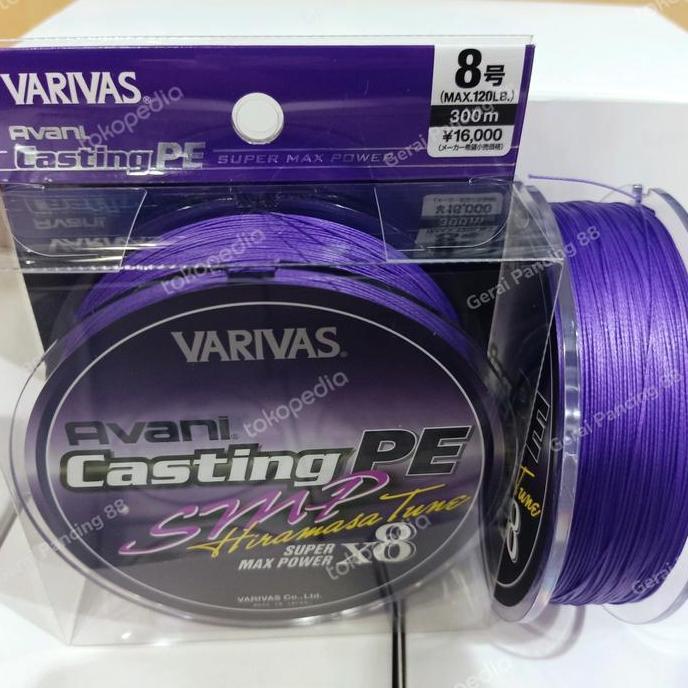 Senar Varivas Avani Casting SMP  hiramasa pe 8 300m