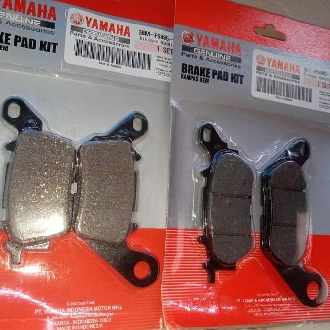 kampas rem set depan belakang Nmax asli ori ygp