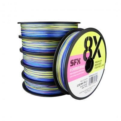 PE SUFIX X8 (Color MULTICOLOR) 100m Conecting