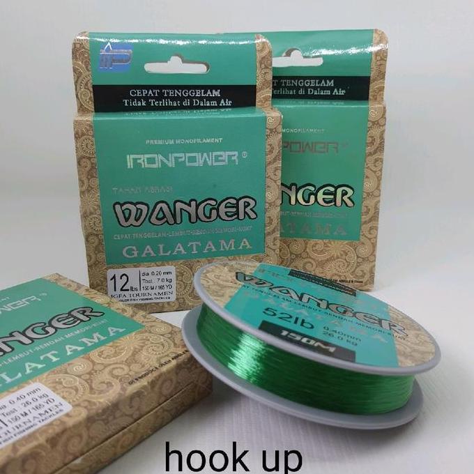 Senar pancing wanger ironpower galatama
