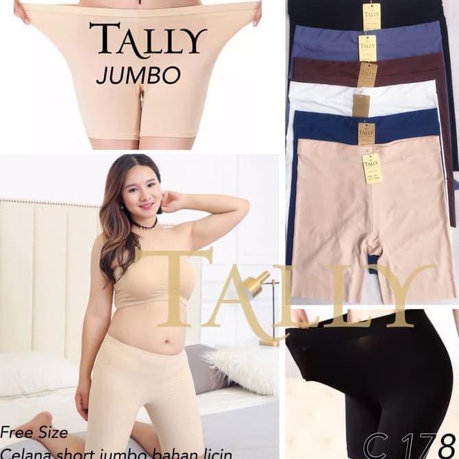 Celana Short Seamless Tally C 178 Short Pants Jumbo XXL. XXXL