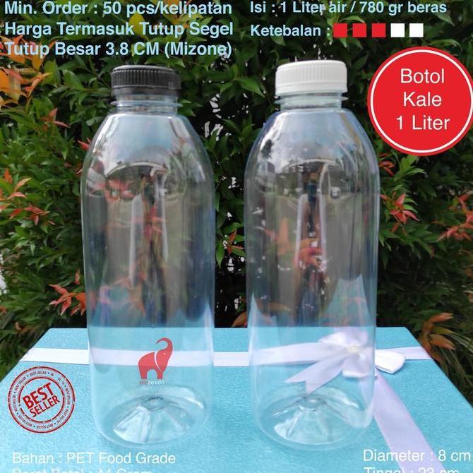 Botol Plastik Kale 1 Liter - Botol Kale 1 liter PET