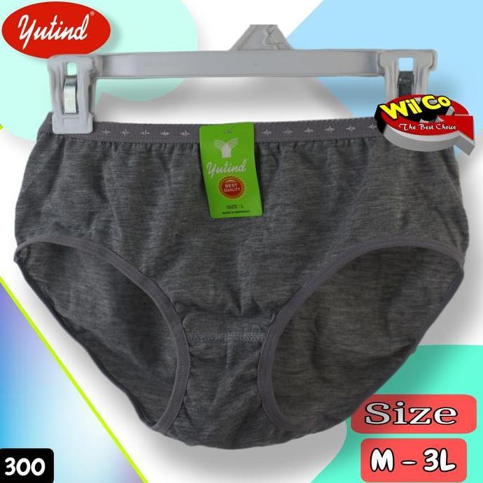 K300 Yutind Celana Dalam Wanita Dewasa dan Remaja, Cd Wanita Dewasa Size M L XL XXL
