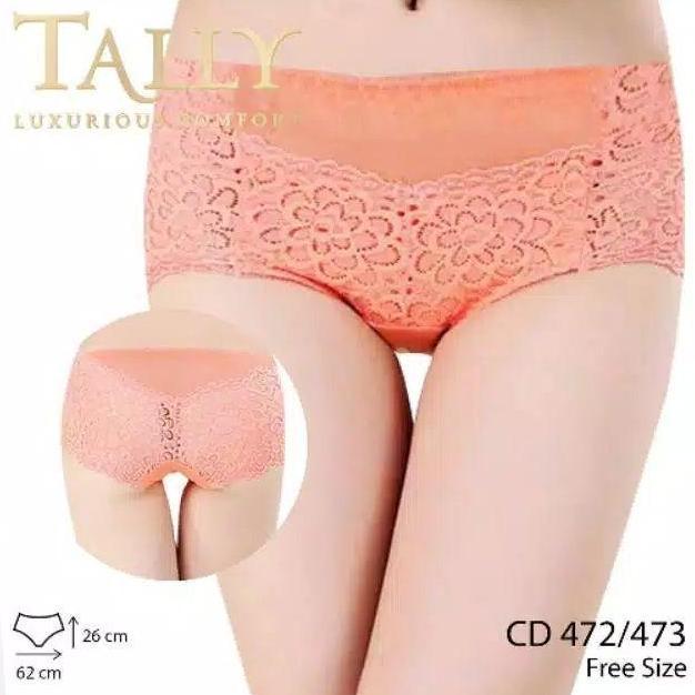 CD Wanita fashion renda tally 472