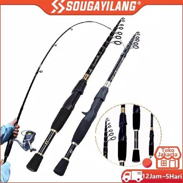 Joran Pancing sougayilang Spinning Fishing/Casting Rod Ultralight 1.8M