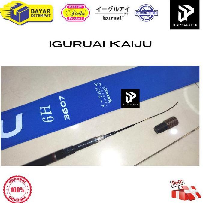 Joran Pancing Tegek Iguruai Kaiju 6H 360 450 540 7 section action hard
