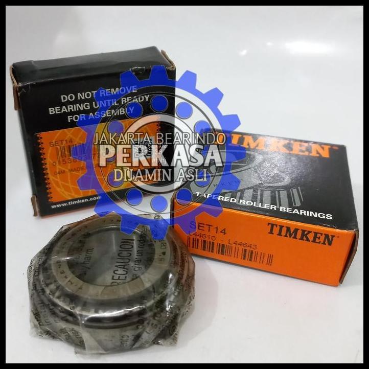 HOT DEAL L44643/10 BEARING TAPERED SET14 L 44643/10 ( L44643-L44610) TIMKEN ASLI 