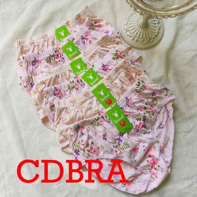 3-6PCS CD YUTIND SABLON CD WANITA YUTIND BORDIR