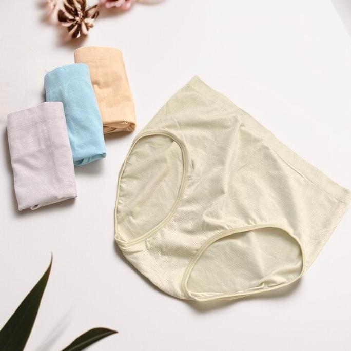 PAKET 2PCS - Celana Dalam Wanita Jumbo SORELLA 051066 - Cutting Maxi+, Ukuran L XL 2XL | Seamless & 