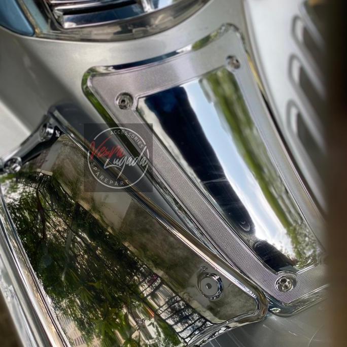 Cover aki JB Design vespa sprint primavera-Chrome