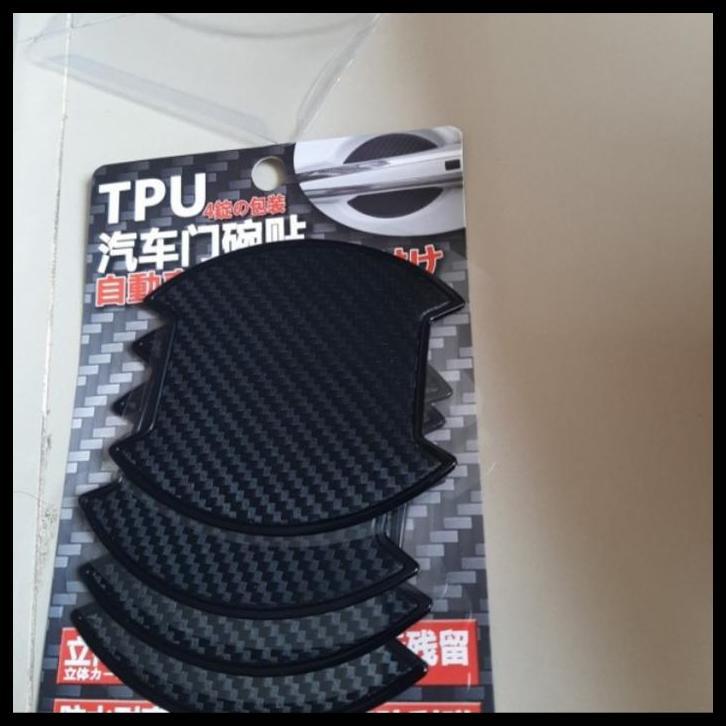 HOT DEAL PELINDUNG GAGANG PINTU MOBIL GRAN YARIS CARBON ORIGINAL