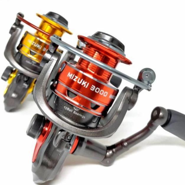 REEL SPINNING FUGU MIZUKI 800 1000 2000 3000 SPOOL ALUMINIUM MURAH